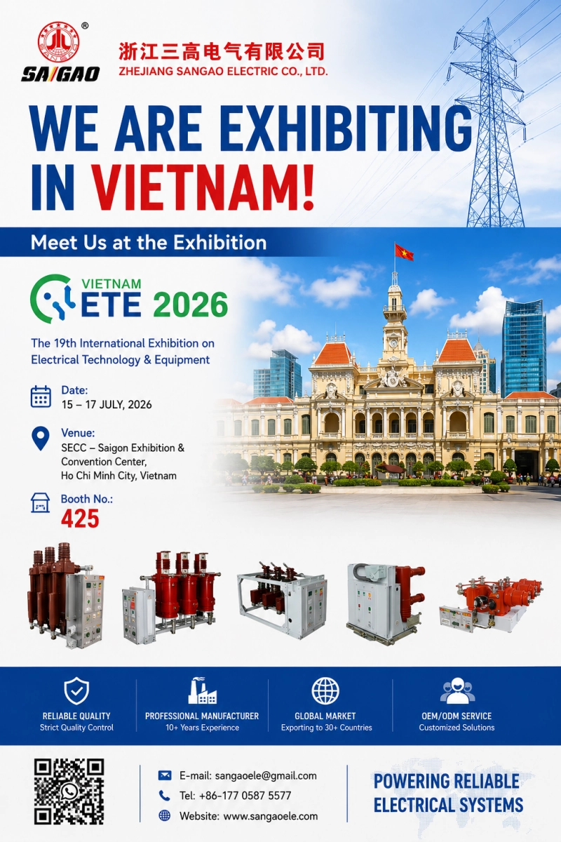 SANGAO व्हिएतनाम ETE आणि Greenergy Expo 2026 मध्ये भाग घेते